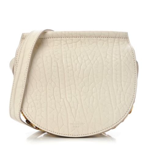 givenchy infinity saddle bag white|GIVENCHY Bullhide Mini Infinity Saddle Bag Off White.